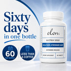 Elon Matrix 5000 Biotin 5000mcg Hair Growth Vitamins - 60 Tablets - image 7