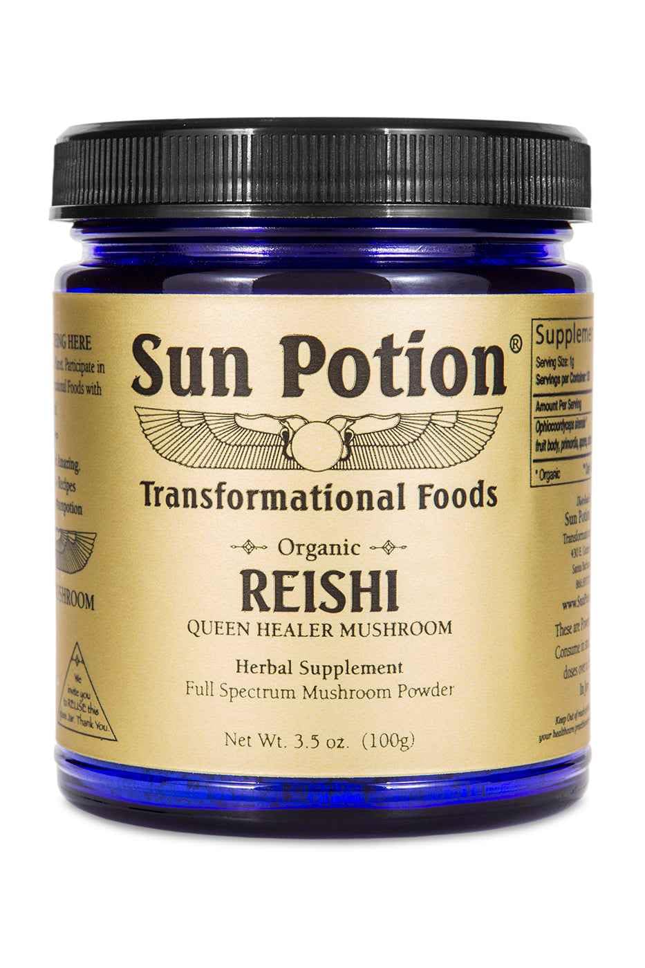 Sun Potion Reishi Mushroom Powder - 100g