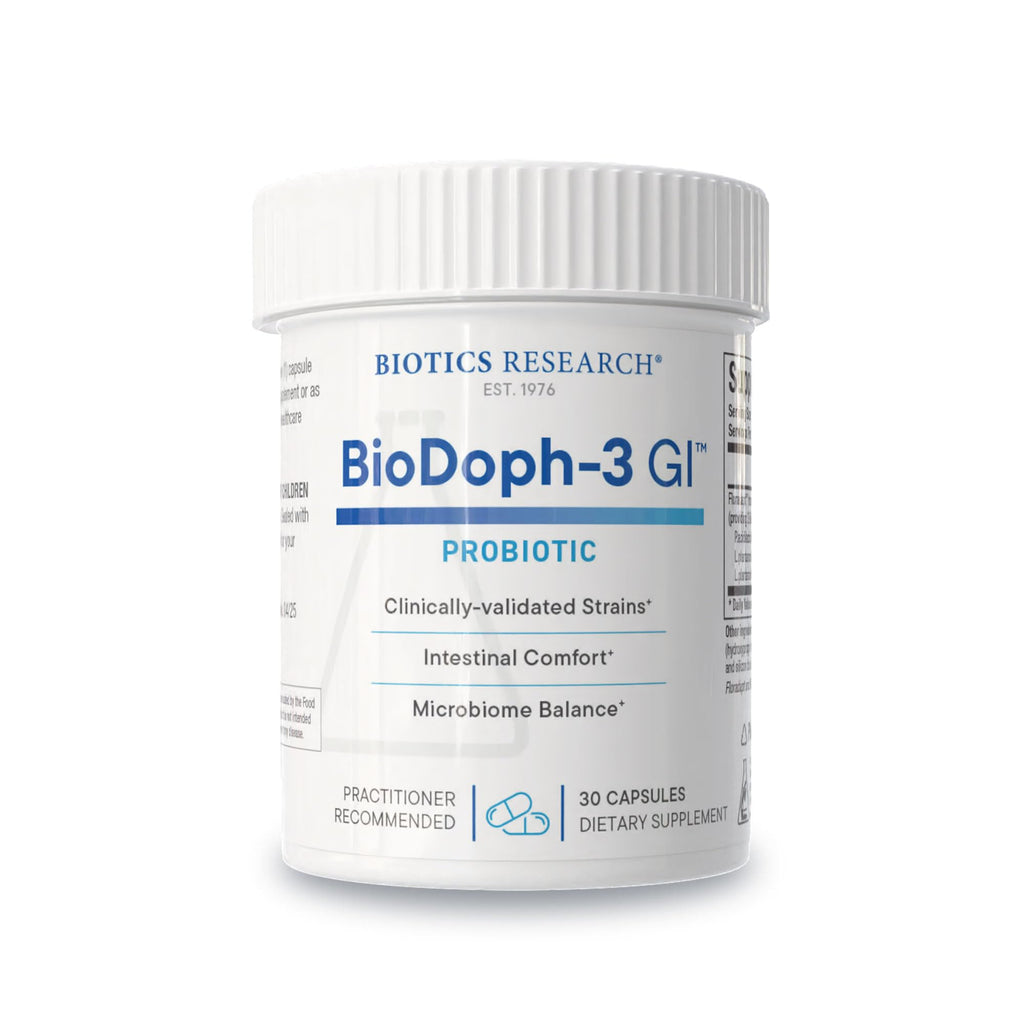 BIOTICS RESEARCH BioDoph-3 Targeted Intensive GI Probiotic - 30 Capsules