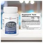 GeriCare Oyster Shell Calcium 250mg with Vitamin D - 100 Tablets - image 3