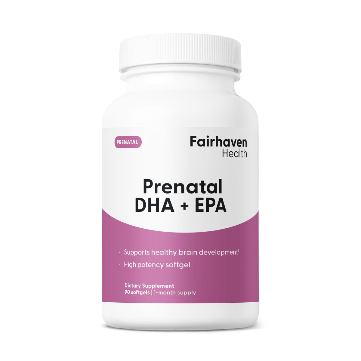 Fairhaven Health Prenatal DHA Omega-3 Supplement - 90 Softgels