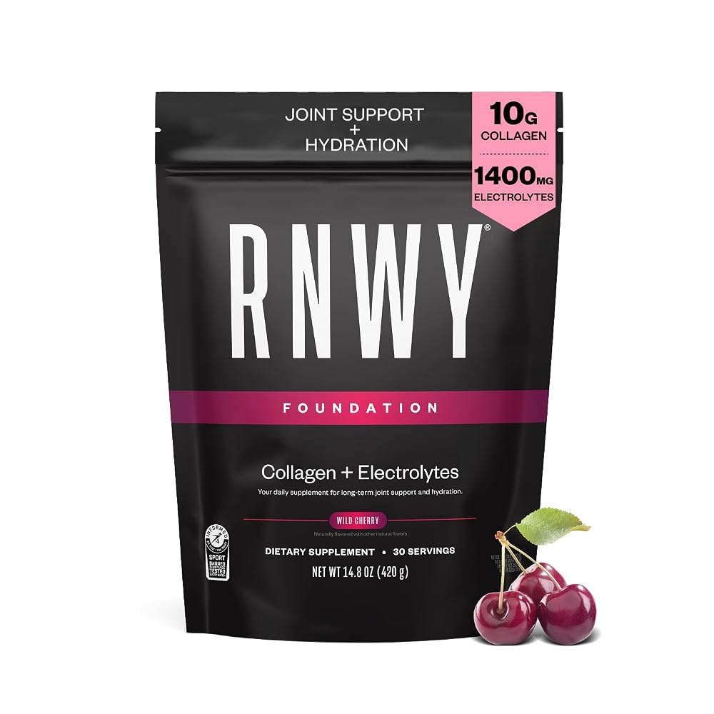 RNWY Foundation Collagen Peptides + Electrolytes Powder