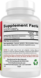 Best Naturals Red Yeast Rice with CoQ10 - 60 Capsules - image 6