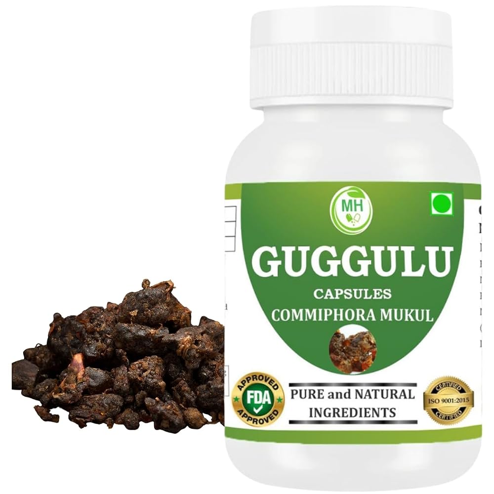 Morsan Healthcare Guggulu (Commiphora Mukul) 60 Capsules Pack