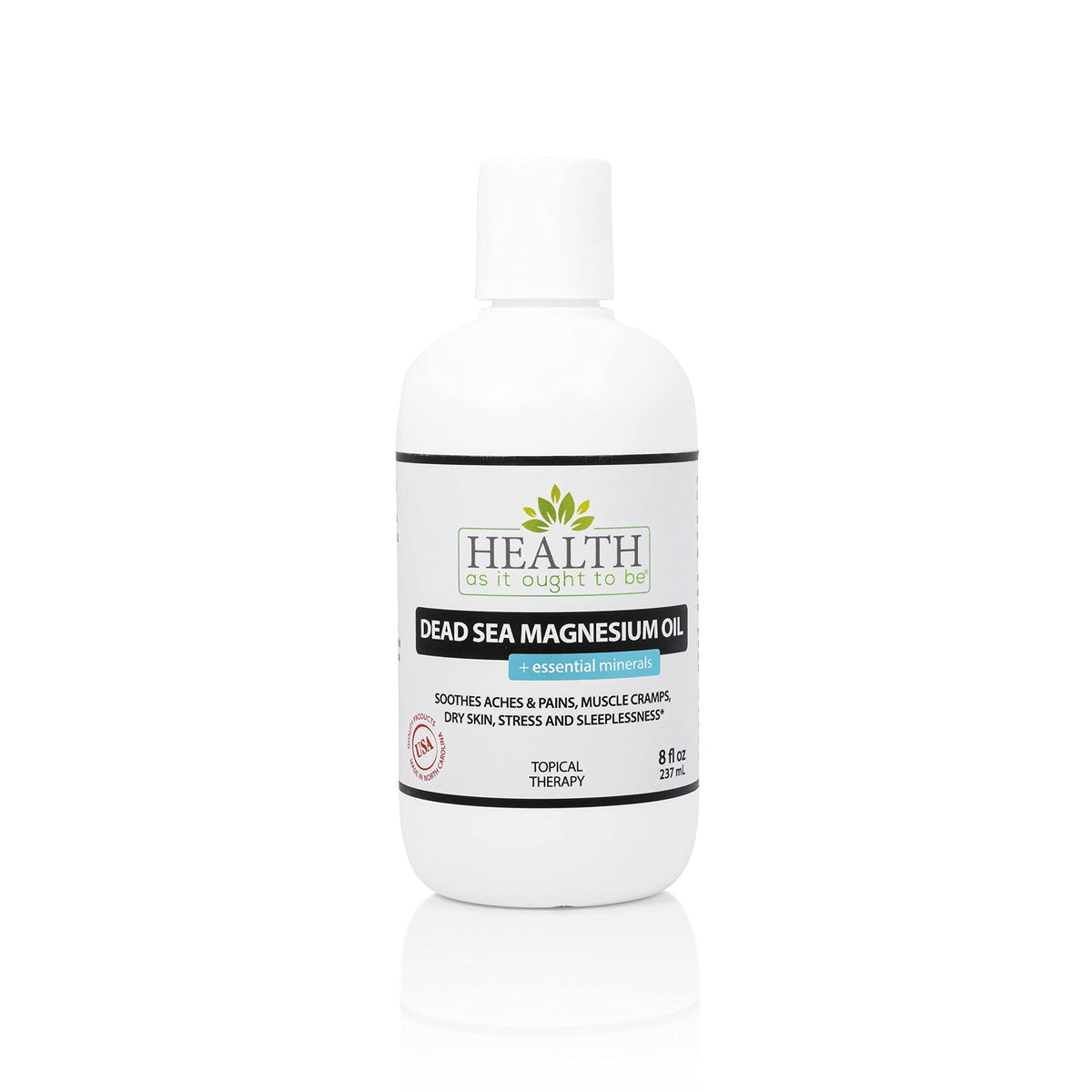 Health As It Ought To Be Dead Sea Magnesium Oil - 8 Fl Oz