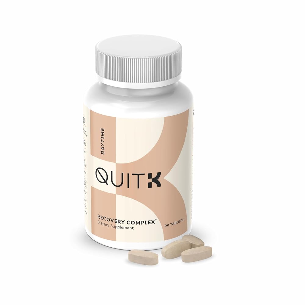 QuitK Withdrawal and Detox Support 30-60-90 Day Supply