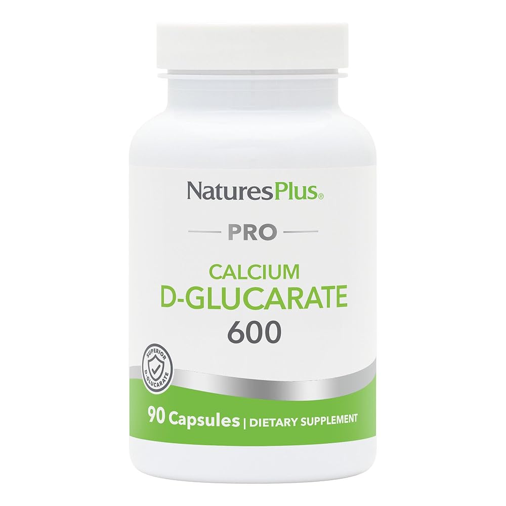 NaturesPlus PRO Calcium D-Glucarate 600 mg - 90 Capsules