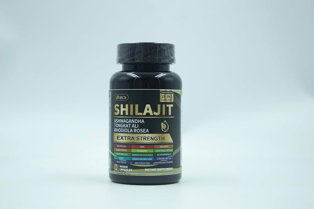Uheco 19-in-1 Shilajit Capsules for Men & Women - 90 Count - image 7