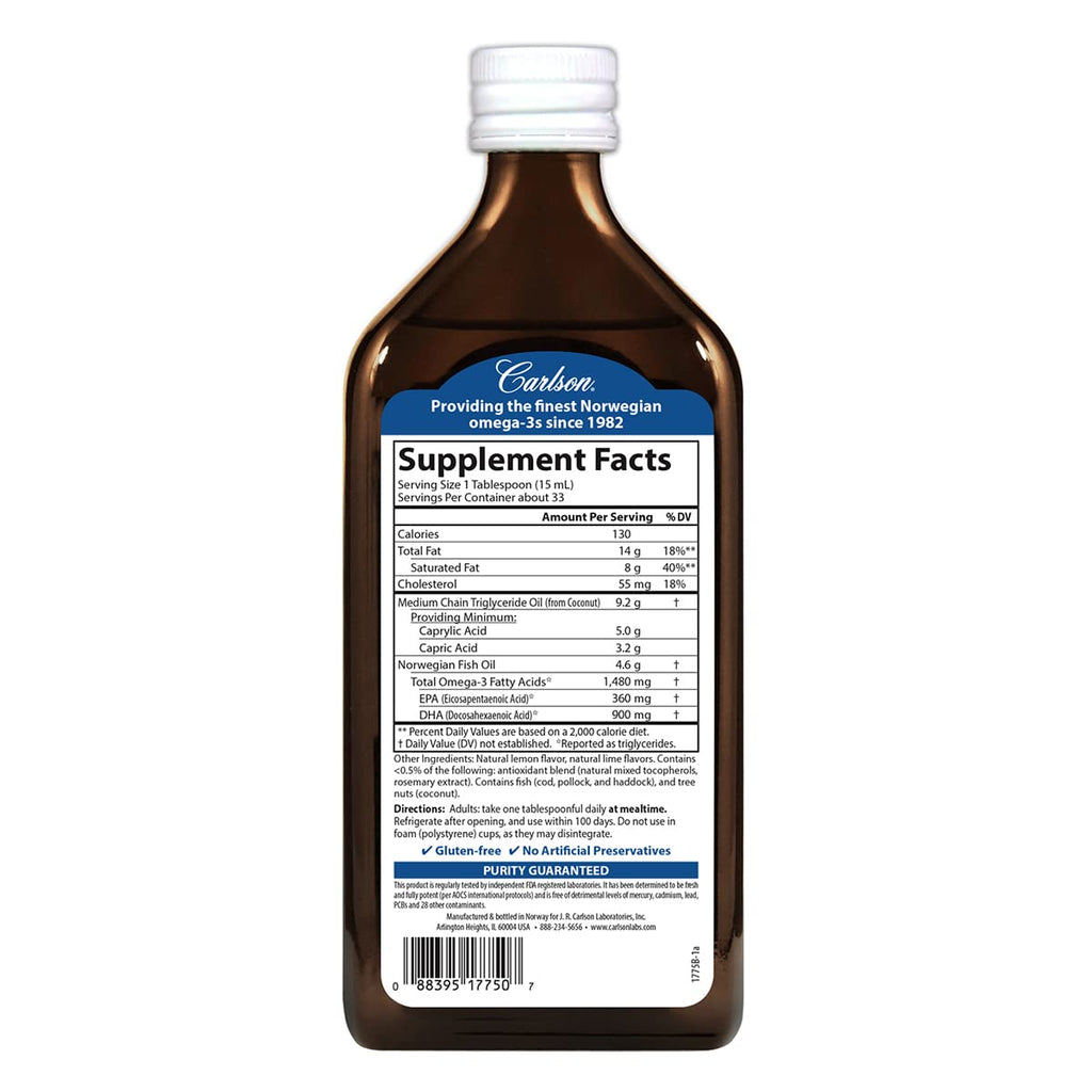 Carlson - MCT & Omega-3