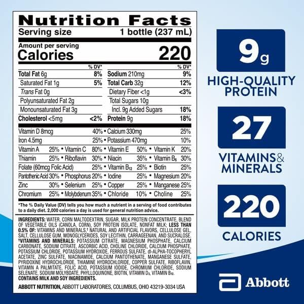 Ensure Plus Butter Pecan Nutritional Shake - 24 Count - image 2