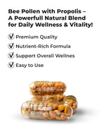 New Time Organic beekeeping products Bee Pollen Capsules