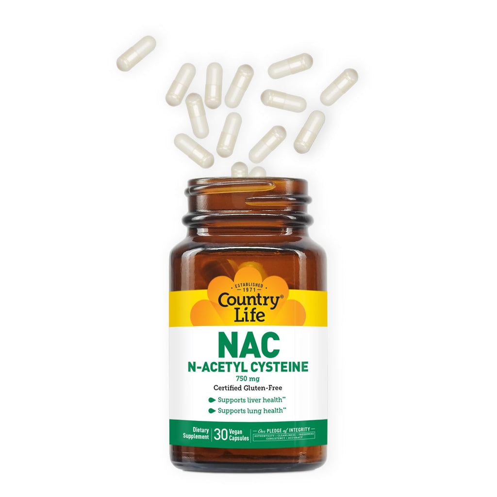 Country Life N-Acetyl CYSTEINE 750MG
