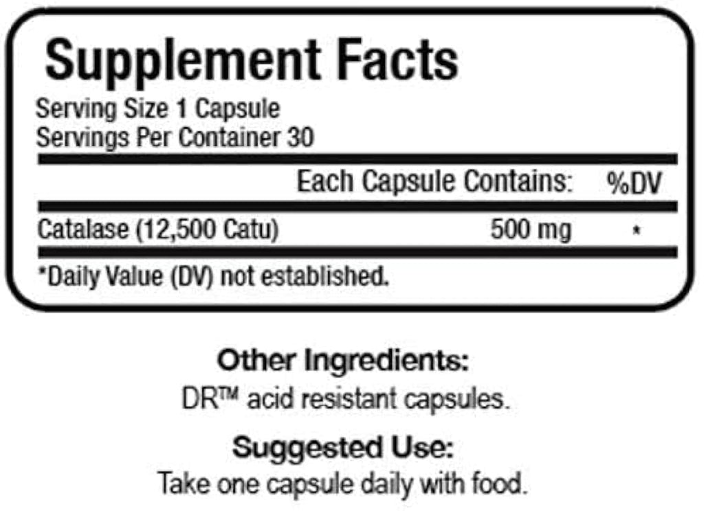 Script Essentials Catalase Antioxidant Enzyme - 30 Capsules - image 3
