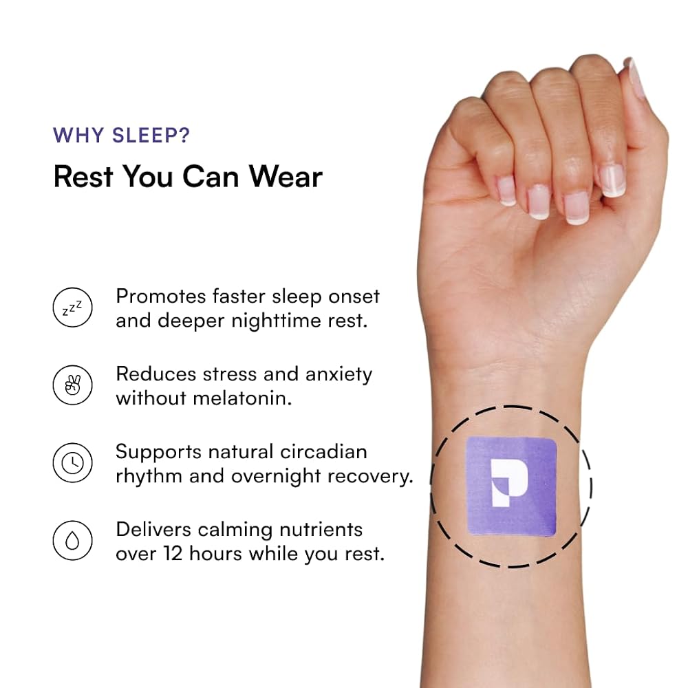 Pure Patch Sleep Patches Melatonin-Free Magnesium Glycinate - 30 Patches - image 6