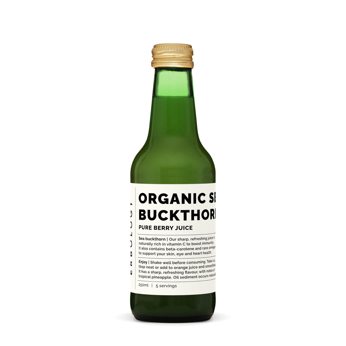 Erbology 100% Organic Sea Buckthorn Juice - 8.5 fl oz