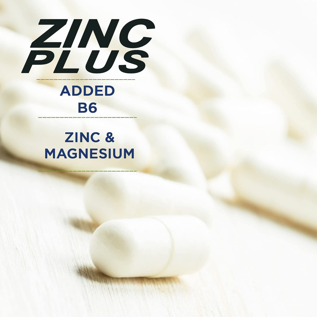 Performance Inspired Zinc+ Capsules with Magnesium & B6 - 90 Count - image 3