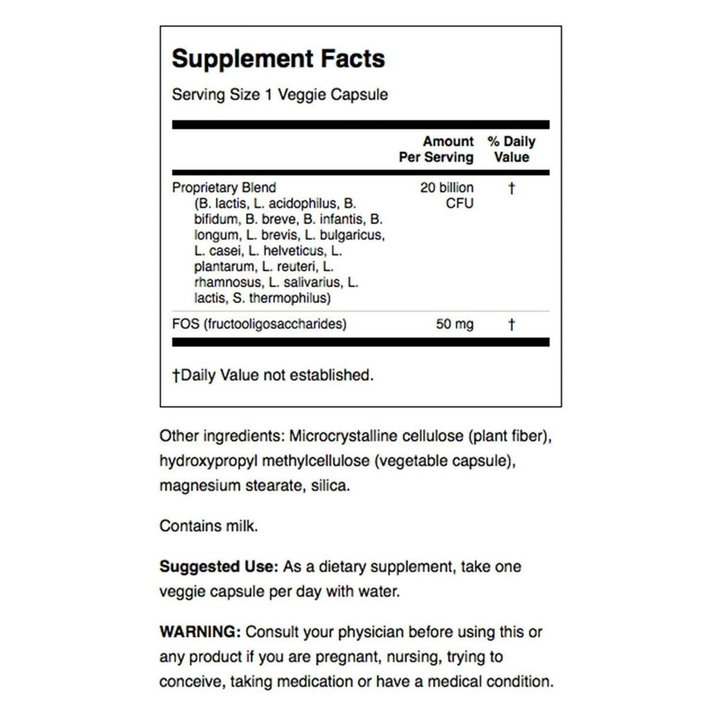 Swanson Probiotic for Digestive Health GI Tract Immune Support
