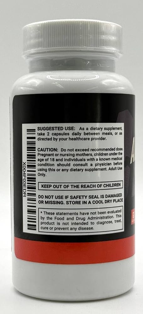 NutraRize Alpha Force Capsules for Energy and Performance - 180 Capsules - image 5