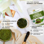 Grenera Organic Moringa Powder - 2.2 lbs (1 kg) - image 6