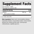 PureFormulas Calcium Citrate 250 mg Bone & Dental Health - 250 Tablets - image 2