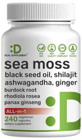 DEAL SUPPLEMENT 14-in-1 Irish Sea Moss Complex - 240 Vegetarian Capsules