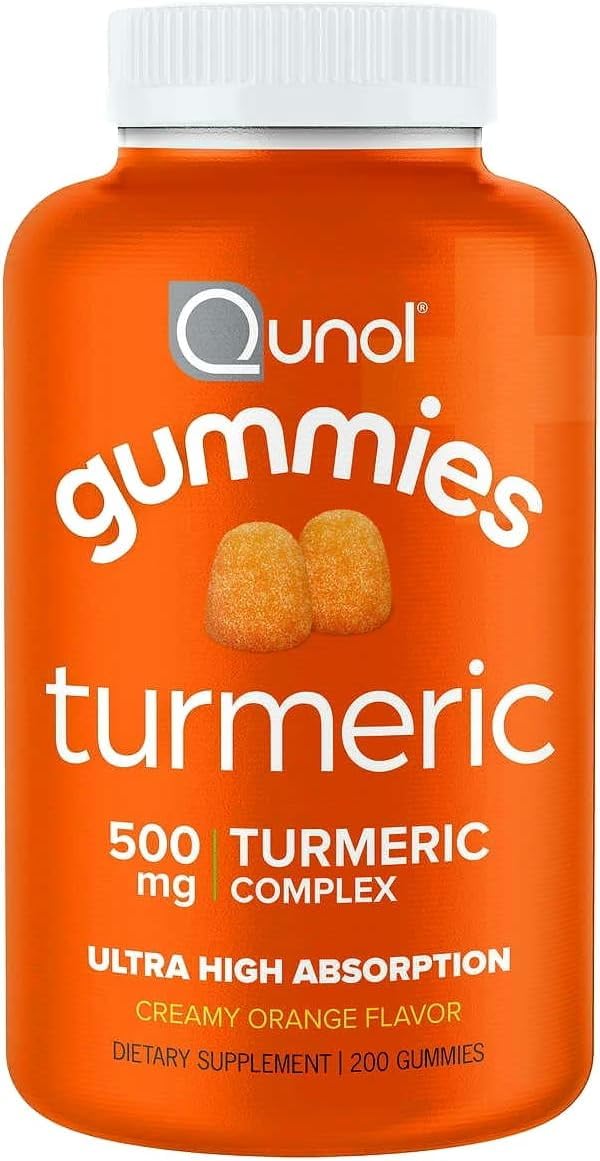 Qunol Turmeric 500mg - 200 Gummies