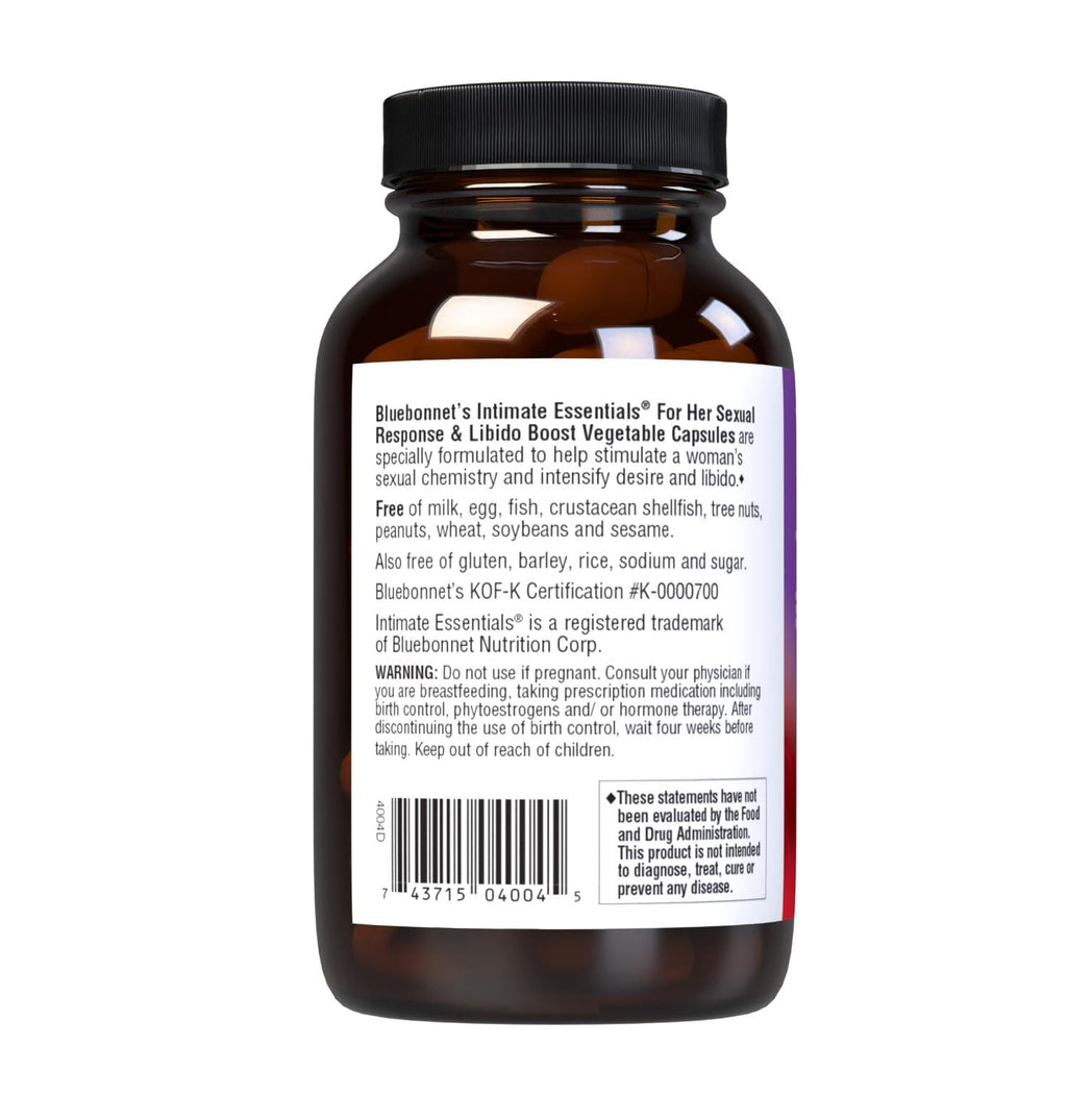 BlueBonnet Intimate Essentials for Her Sexual Response & Libido - 30 Capsules - image 3