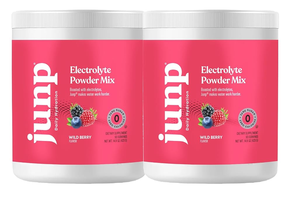 JUNP Electrolytes Powder No Sugar No Carbs Drink Mix - Potassium
