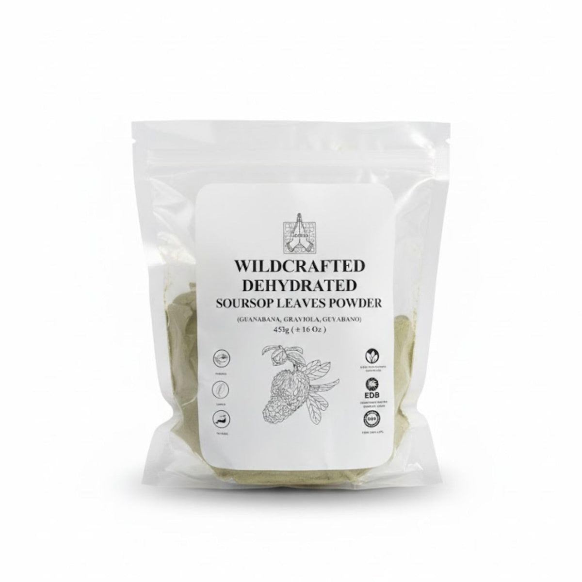 Purelife Herbs Graviola Soursop Leaves Powder - 16 oz - image 3