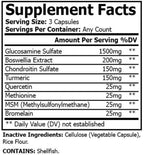 GLFR Supplements ACE Joint and Flexibility Support - 60 Capsules - image 2