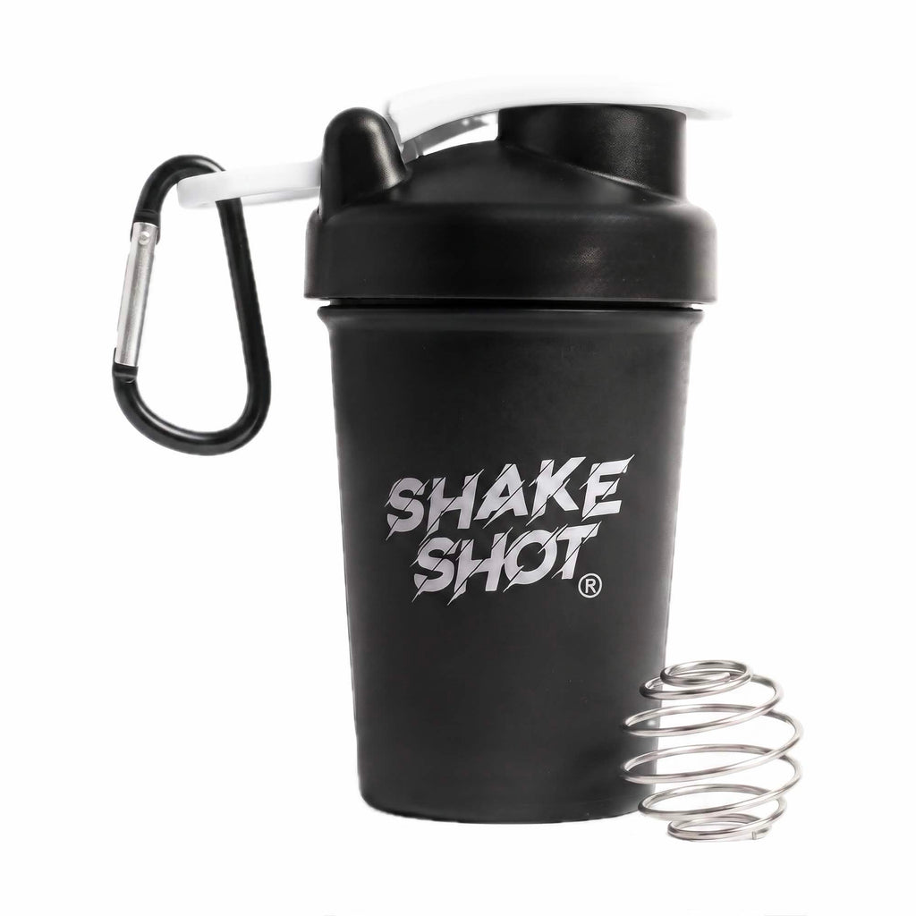 Shake Shot - 4oz (120ml) Mini Shaker Bottle for Pre Workout