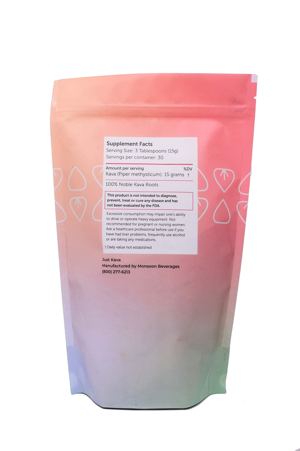 Just Kava Fiji Kava Herbal Supplement Powder - 16 oz - image 2