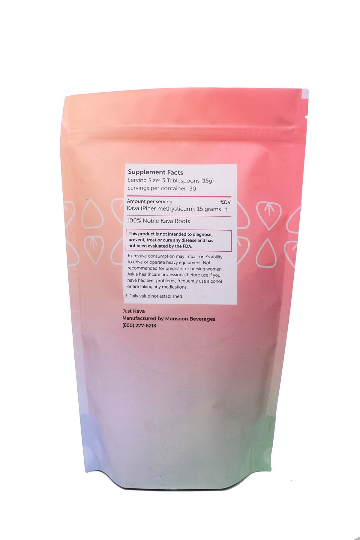 Just Kava Fiji Kava Herbal Supplement Powder - 16 oz - image 2