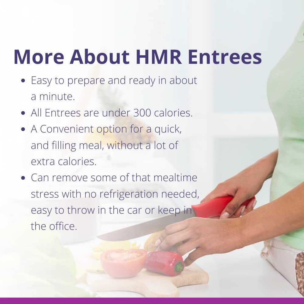 HMR Variety Ready-to-Eat Entrée Pack, High Protein Meals