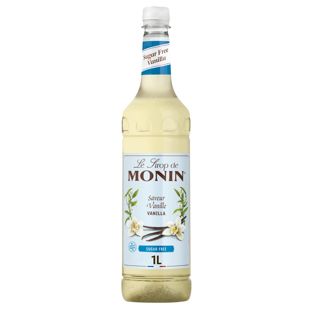 Monin Sugar Free Vanille Vanilla Syrup - 1L