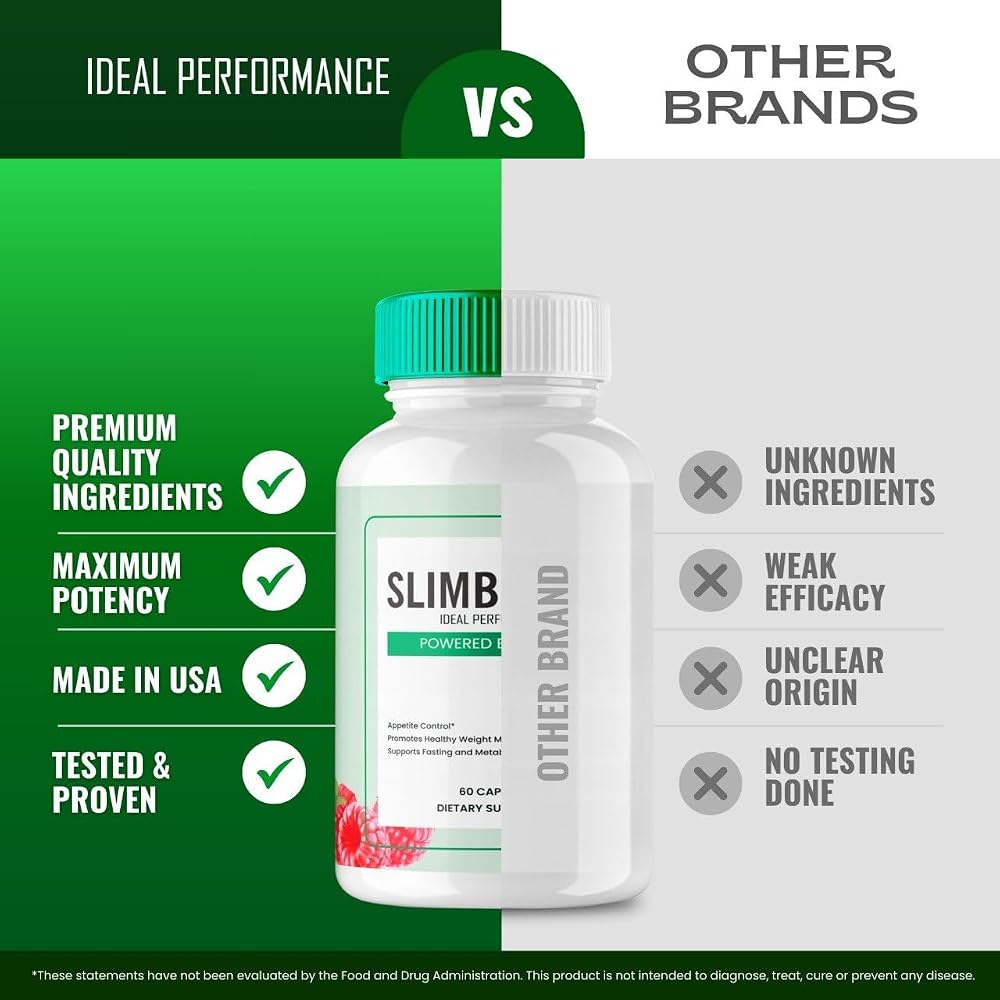 IDEAL PERFORMANCE Slimberine Keto Capsules Advanced Formula - 300 Count - image 7