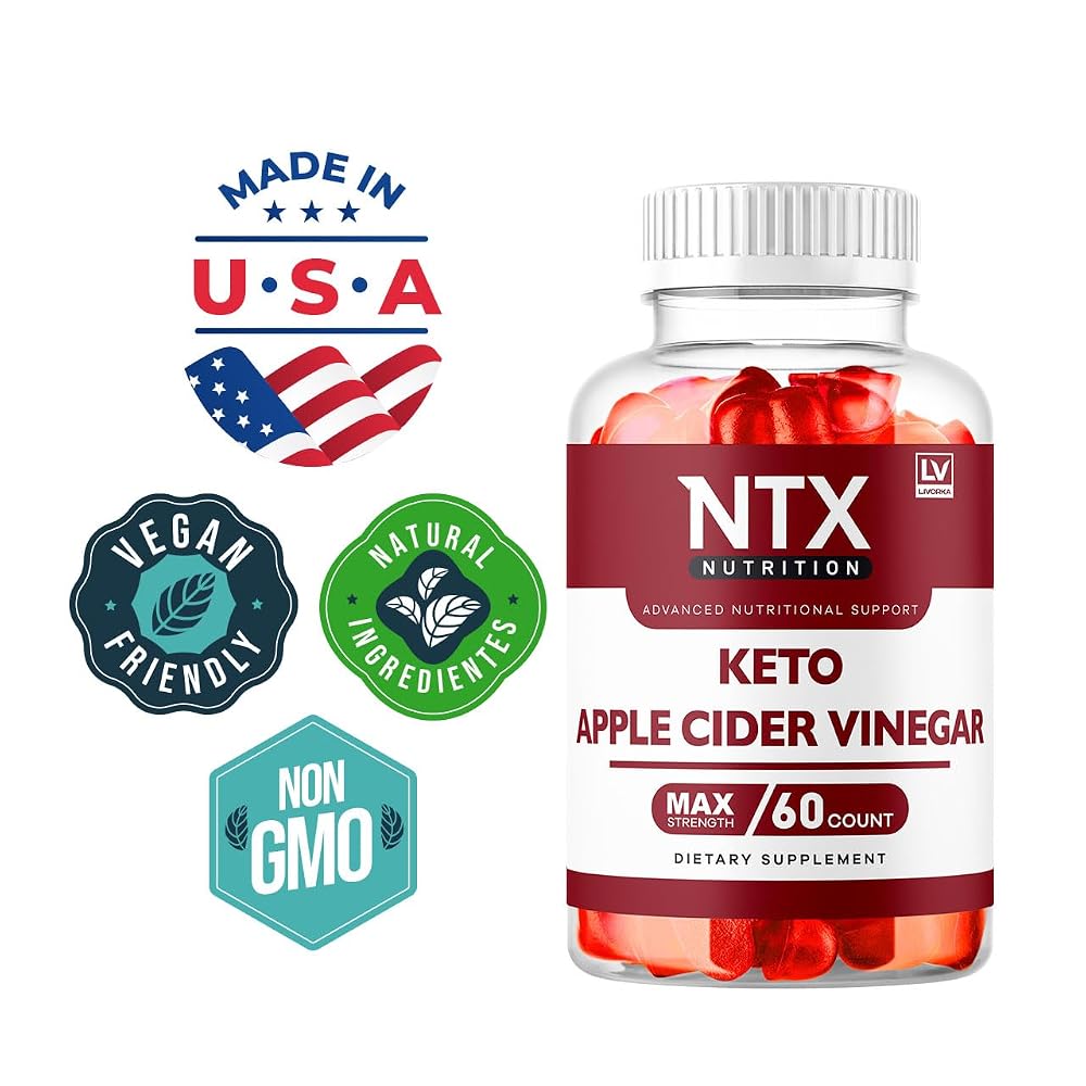 LIVORKA NTX Keto ACV Gummies - 300 Count (5 Pack) - image 4
