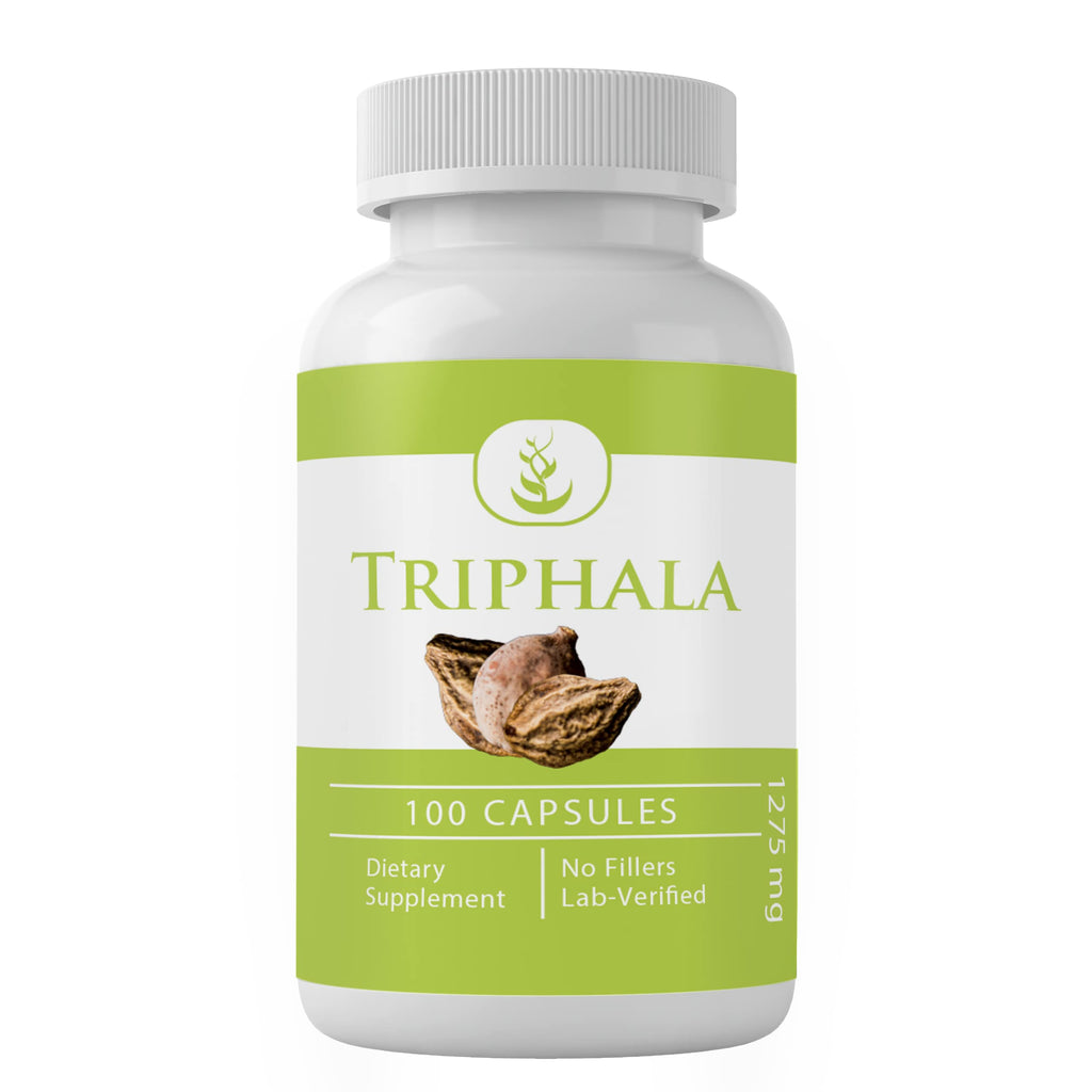 PURE ORIGINAL INGREDIENTS Triphala Extract - 100 Capsules