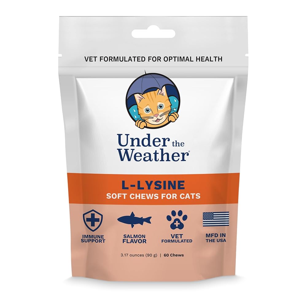 Under the Weather Pet Daily Cat L-Lysine Immune Support - 60 Chews