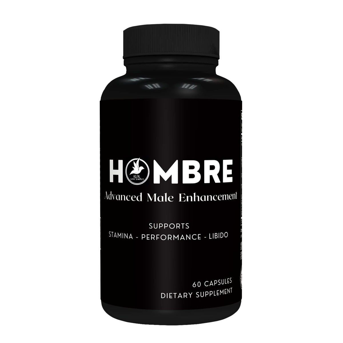 KUR Live Simply Hombre Male Enhancement Supplement - 60 Capsules - image 10