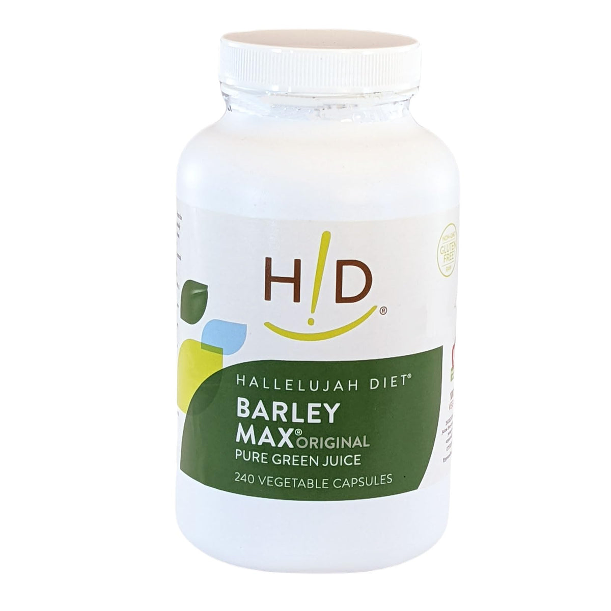 Hallelujah Diet Organic BarleyMax Vegetable Capsules - 240 Count