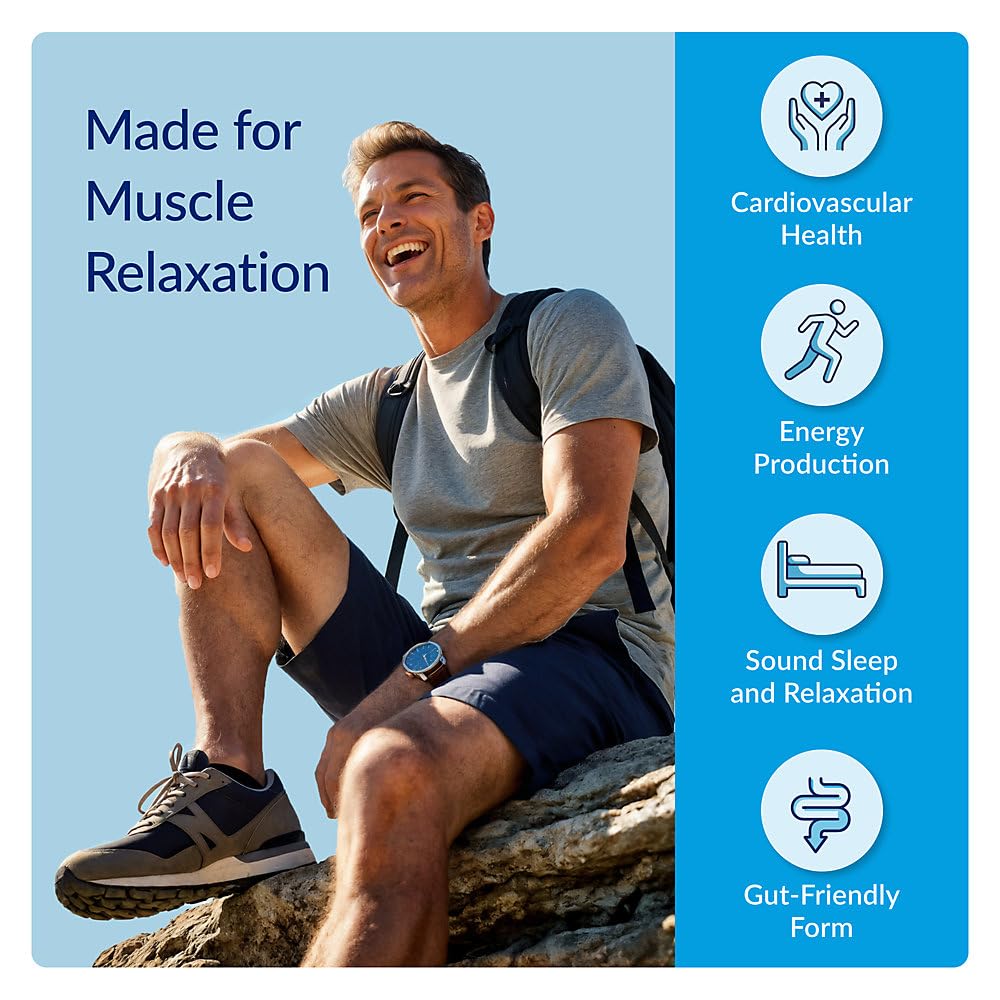 The Vitamin Shoppe Magnesium Glycinate 400 MG - Muscle Relaxation