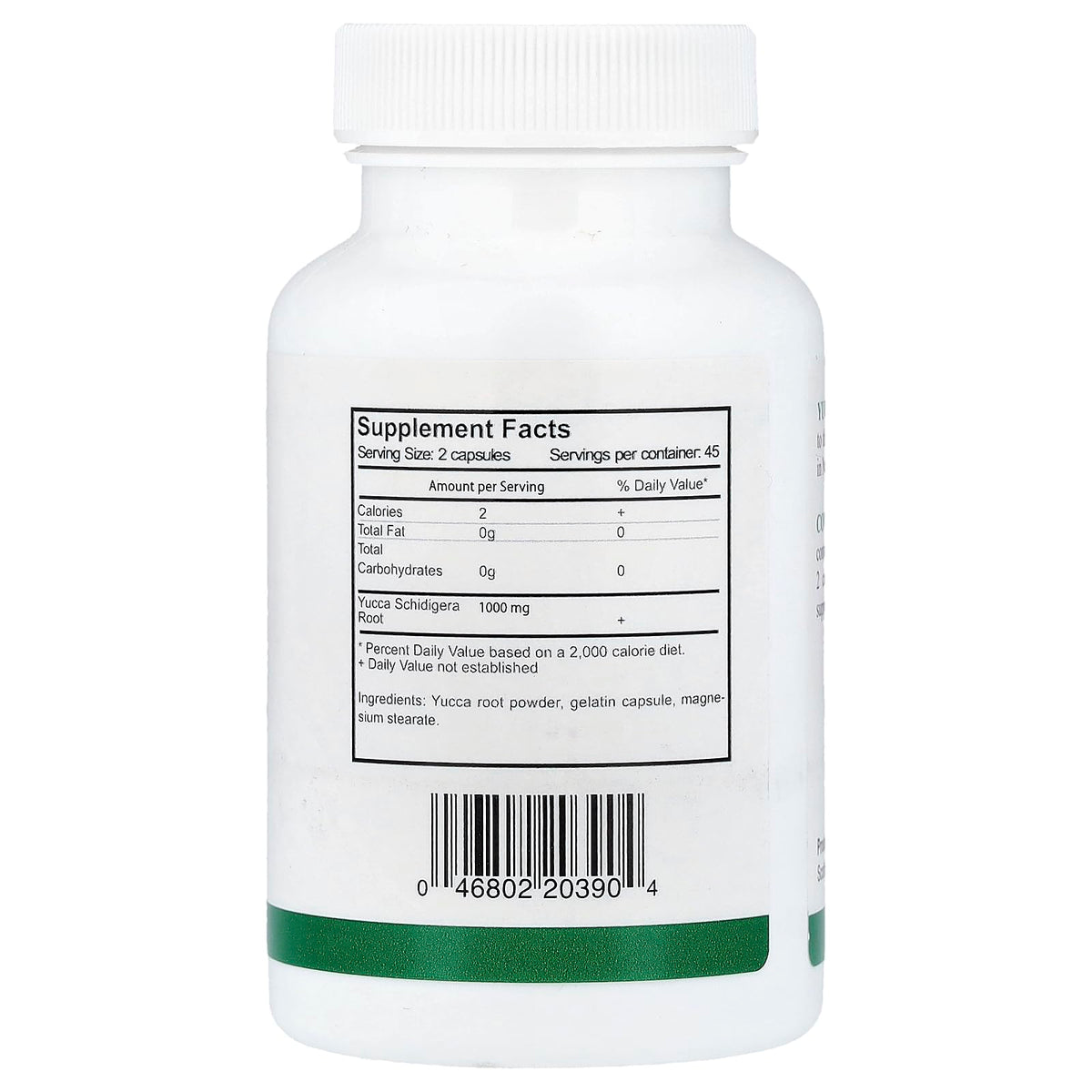 Arizona Natural Yucca Root 500 mg - 90 Capsules - image 2