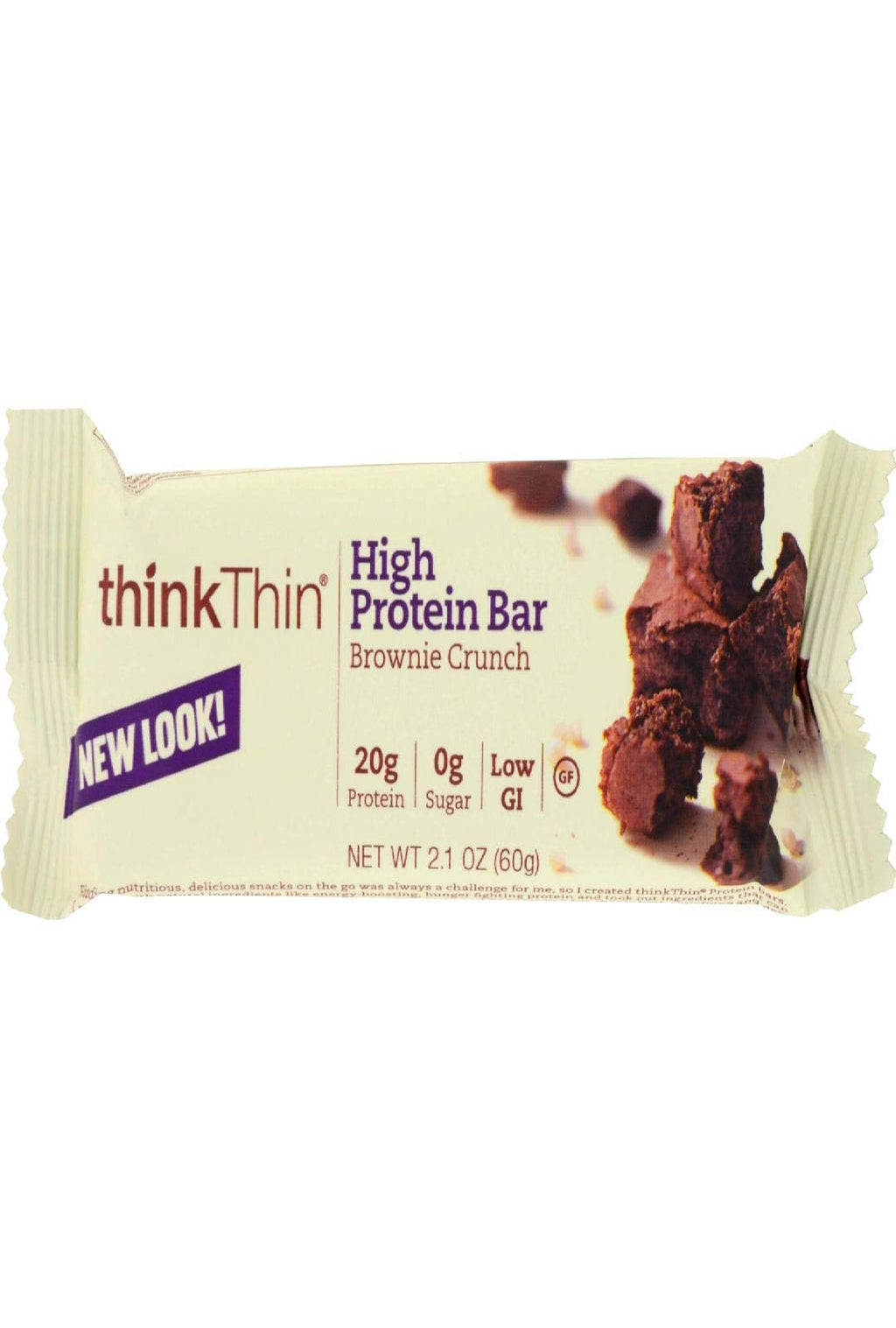 thinkThin High Protein Bar Brownie Crunch - 10 Bars