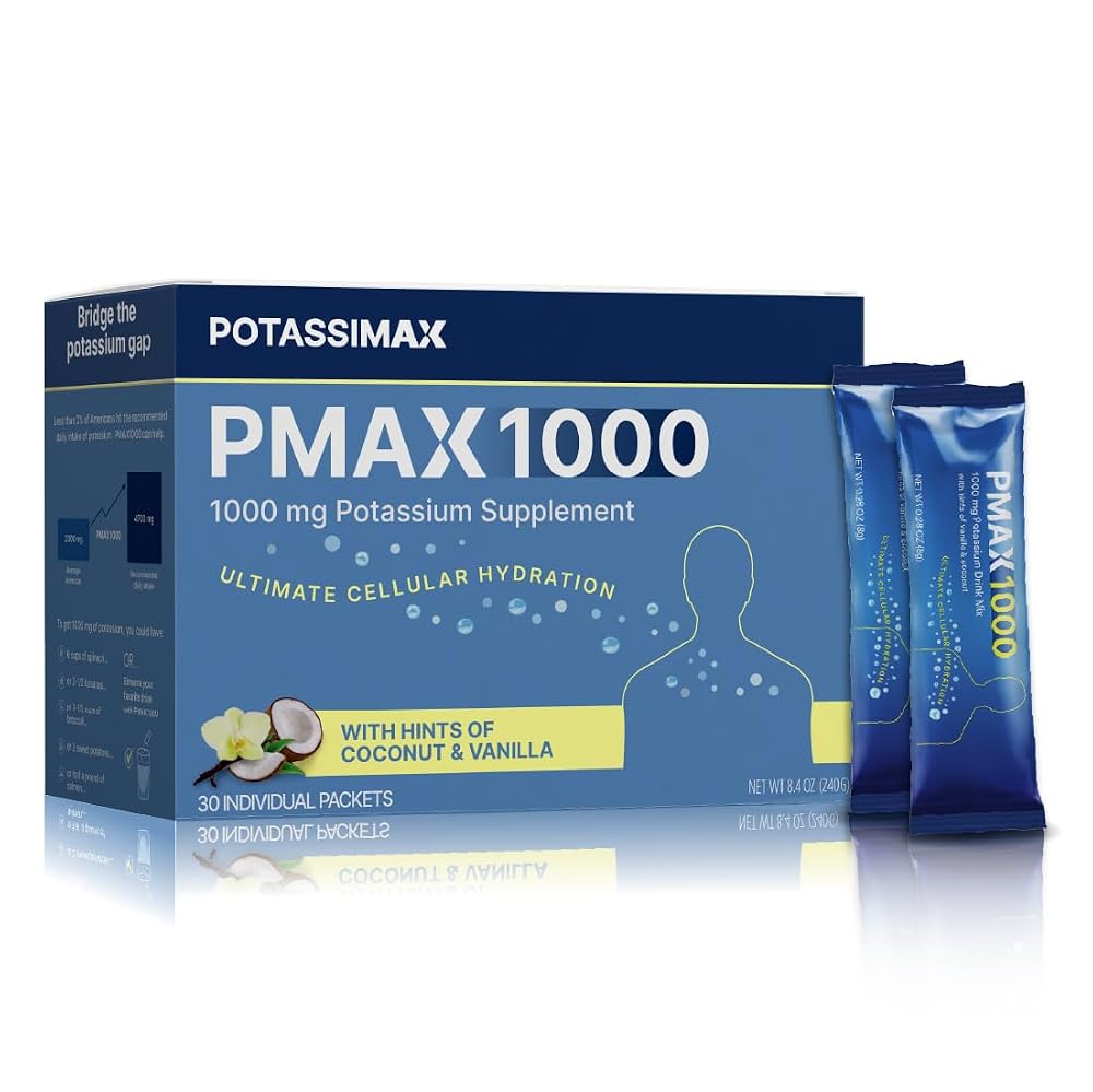 PotassiMax PMAX1000 Potassium Supplement Powder 1000mg