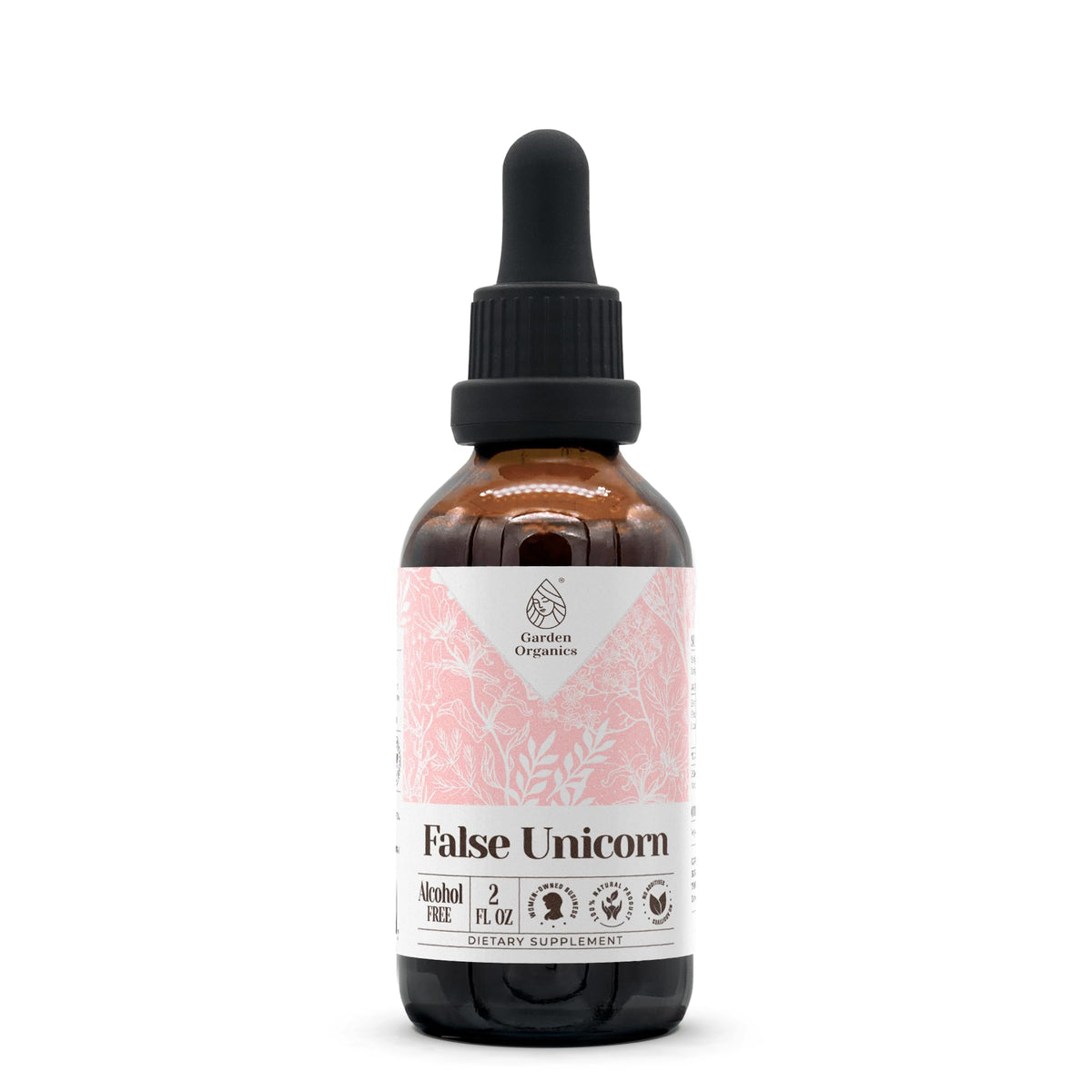 Garden Organics False Unicorn Alcohol-Free Natural Tincture Extract