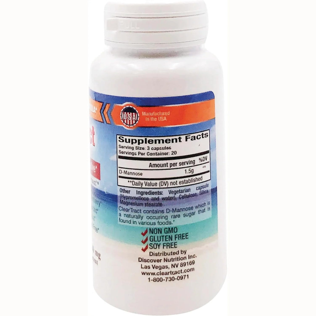 Clear Tract D-Mannose Urinary Tract Support - image 2