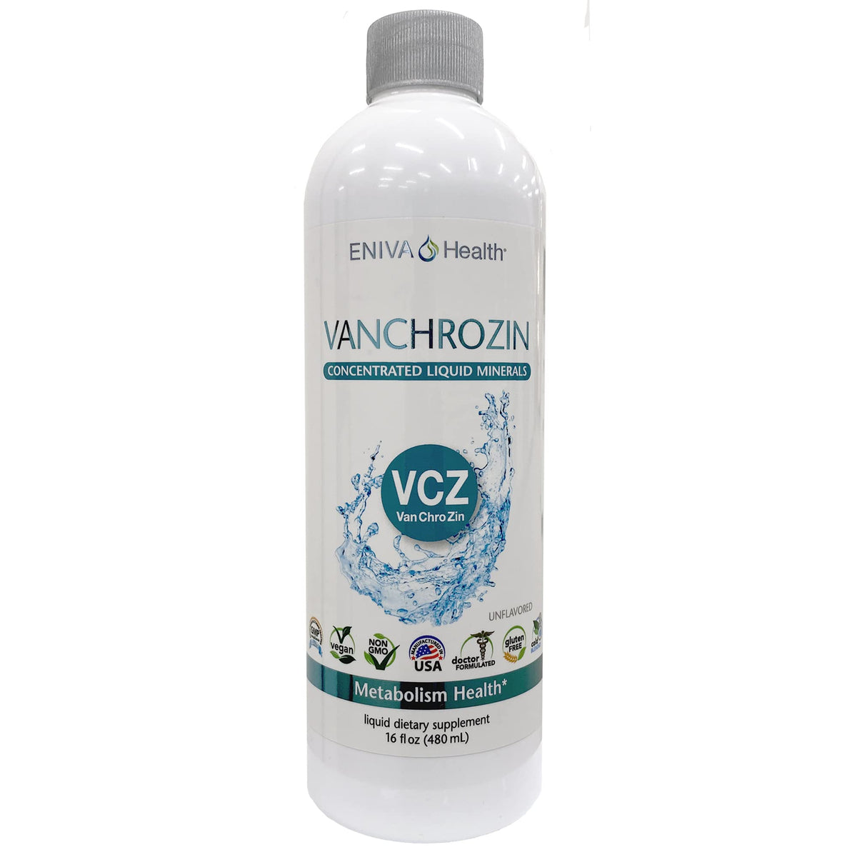 Eniva Health VANCHROZIN Liquid Ionic Minerals - 16 Fl Oz