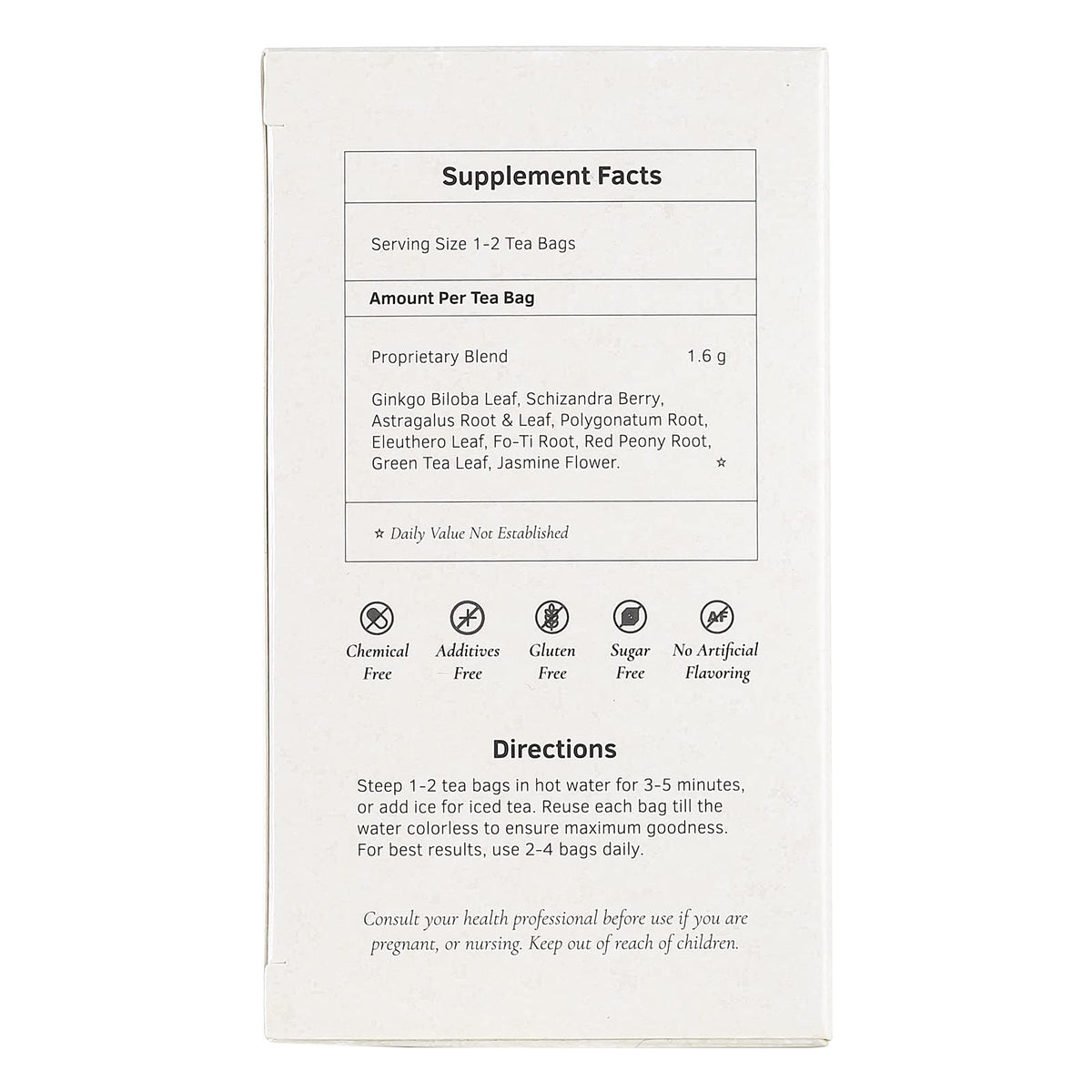 Health King Ginkgo Biloba Herb Tea - 20 Teabags - image 3