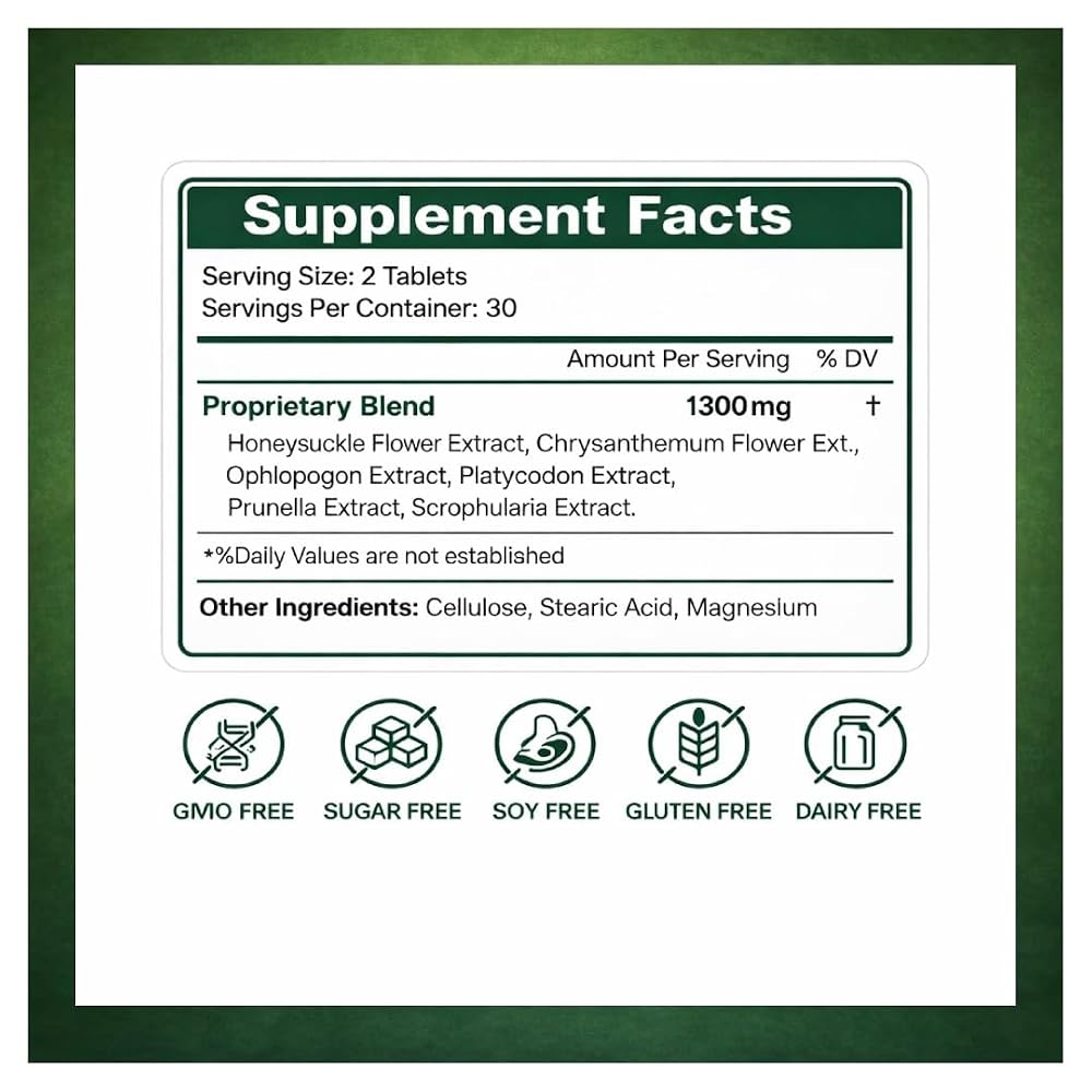 LIG Health Care Thyroid Support Natural Herbal Supplement - 60 Tablets - image 2
